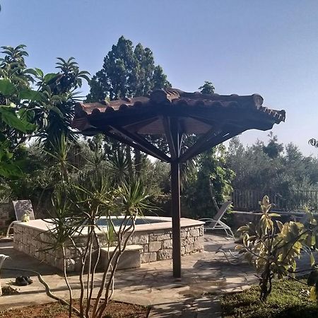 Villa Onar A Stone House With Amazing View Stoúpa Buitenkant foto