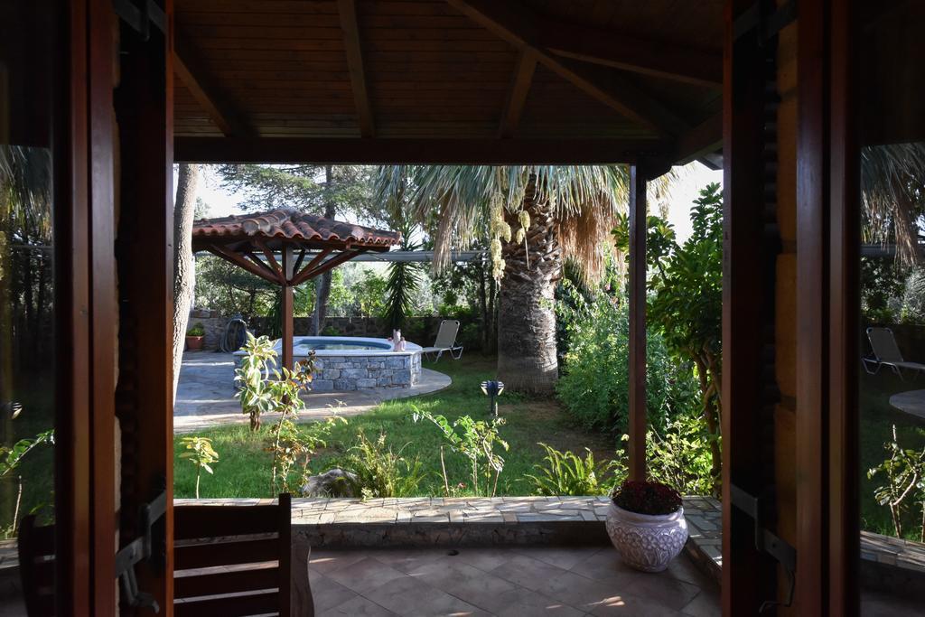 Villa Onar A Stone House With Amazing View Stoúpa Buitenkant foto