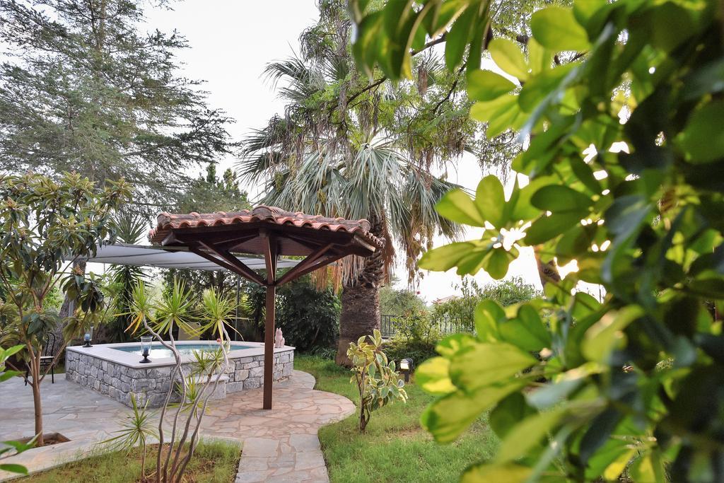 Villa Onar A Stone House With Amazing View Stoúpa Buitenkant foto