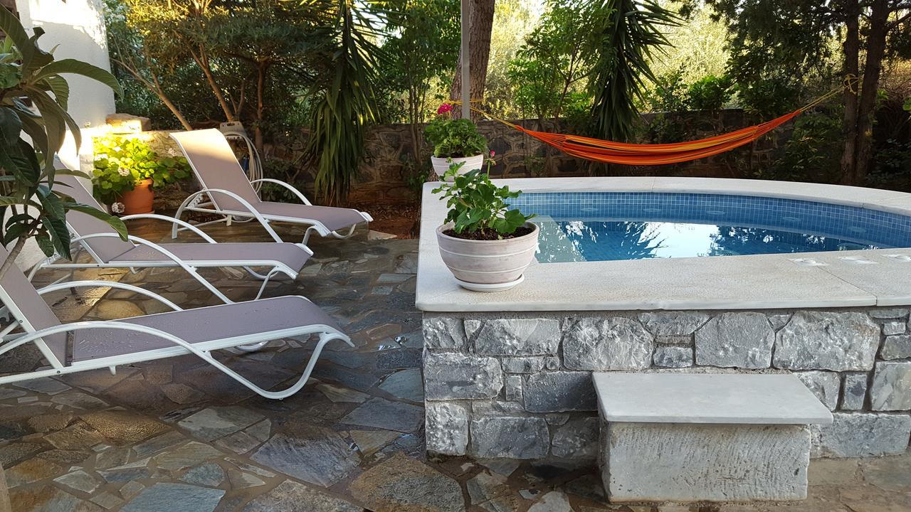 Villa Onar A Stone House With Amazing View Stoúpa Buitenkant foto
